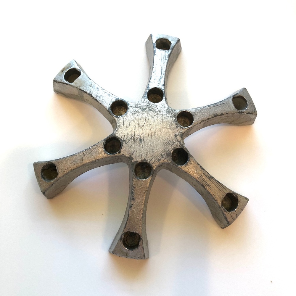 VIKING CRAFT LTD Star-Light Candle Holder Vintage Danish Mid Century Modern